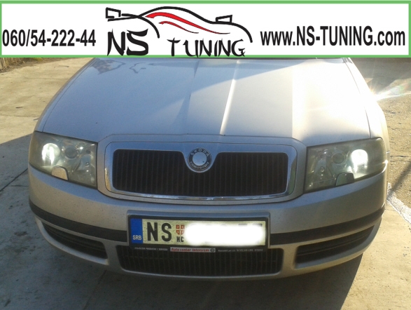 skoda SUPERB Xenon sijalice